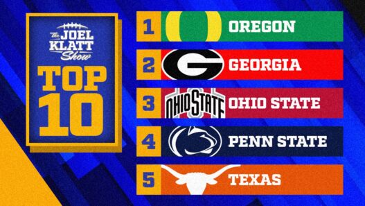 2024 college football rankings: Joel Klatt's top 10 teams after Week 8