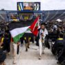 Anti-Israel Agitators Swarm University of Michigan Students Who Blocked Funding Hamas-Associated College in West Bank