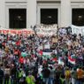 Anti-Israel Vandals Smash Windows on Harvard University Campus