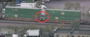 Brazen Thieves Caught Looting Freight Train On Chicago’s West Side