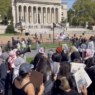 Columbia Students Celebrate Oct. 7 as Pro-Hamas Demonstration Turns Violent in NYC