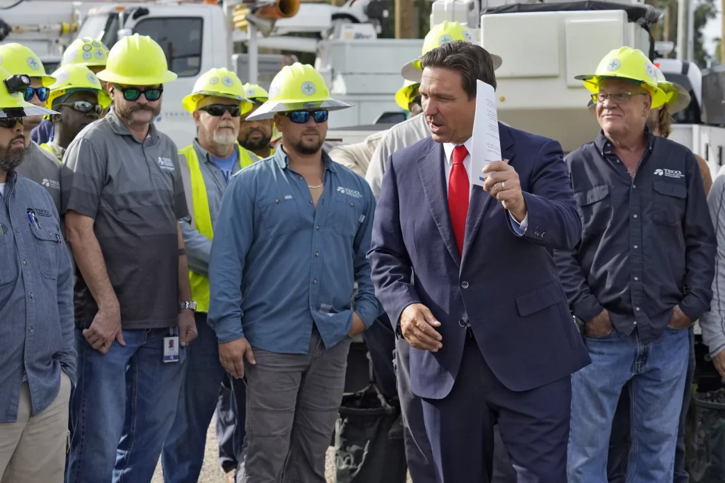 DeSantis takes action to ensure goods and voting services are available post-Helene