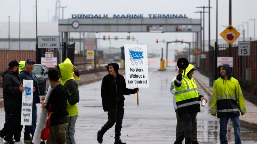 Dockworkers Launch Massive Strike 5 Weeks Before Election Day