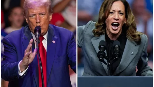 Harris and Trump locked in too-close-to-call election one month out