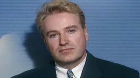 BBC Neil Foden on a BBC TV programme in the 1990s