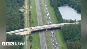 Huge tailbacks as Florida braces for Hurricane Milton