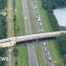 Huge tailbacks as Florida braces for Hurricane Milton