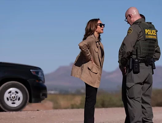 Is past prologue? Harris’s histrionic history on border security