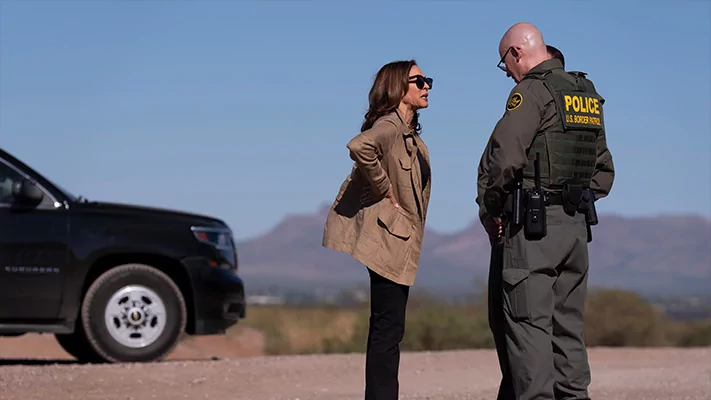 Is past prologue? Harris’s histrionic history on border security