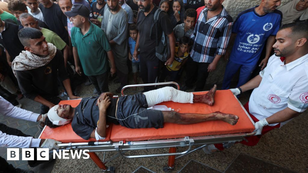 Israeli strike on Gaza school-turned-shelter kills 28, medics say