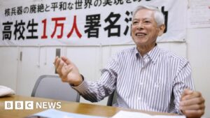 Japanese atomic bomb survivors Nihon Hidankyo win