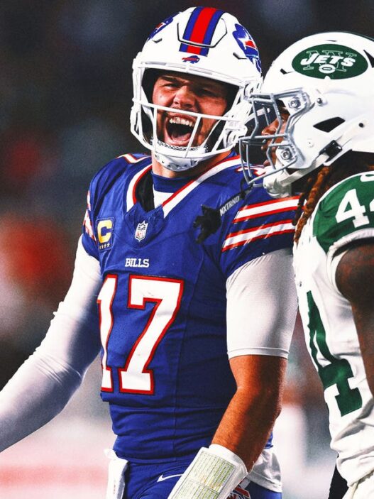 Josh Allen and Bills overcome Aaron Rodgers' Hail Mary to beat Jets 23-20