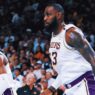 Lebron James, Bronny become first-ever father-son duo to play together in NBA game