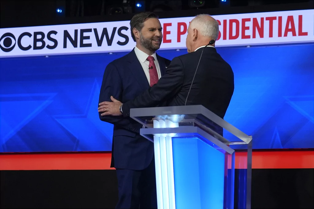 Midwestern-nice VP debate yields restrained reactions