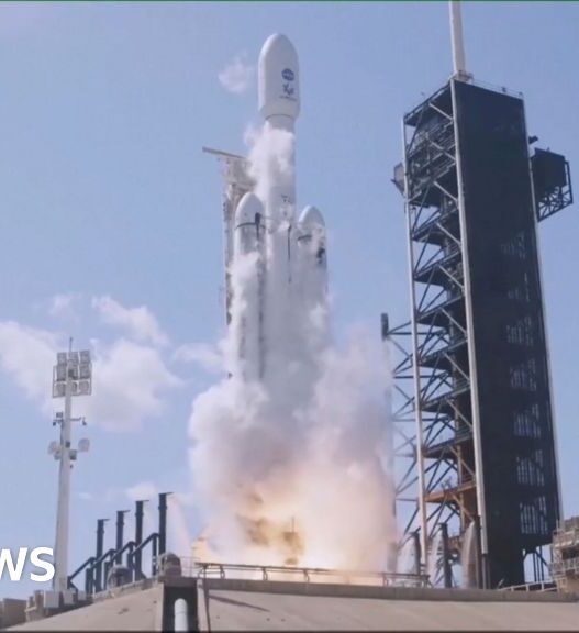 Moment Nasa spacecraft blasts off to hunt alien life