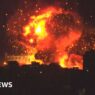 Moment huge explosion shakes Beirut