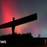 Northern Lights shimmer over UK in stunning photos