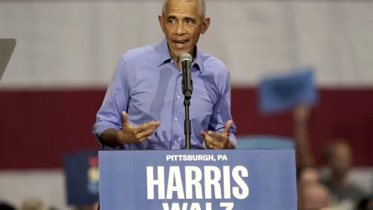 Obama says black men choosing Trump over Harris ‘not acceptable’