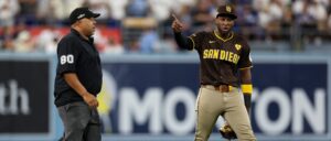 Padres-Dodgers NLDS Game 2 Forced To Come To Halt After Los Angeles Fans Throw Stuff At San Diego Players