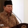 Prabowo takes office with largest cabinet since 1960s