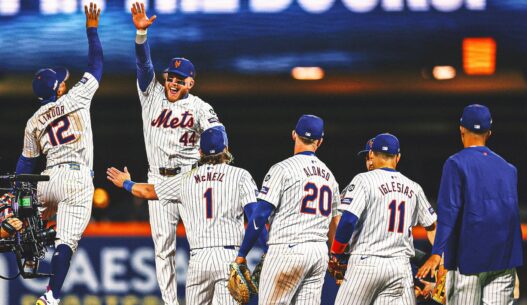 Resilient Mets remind everyone why they're in NLCS with rout of Dodgers: 'That's who we are'