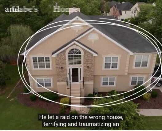 The FBI raids the wrong house