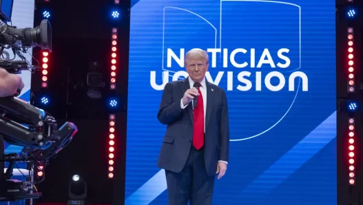 Trump tones down immigration rhetoric during Univision town hall