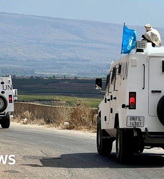 UN says Israeli tanks forced entry to its position in south Lebanon as Netanyahu tells peacekeepers to leave