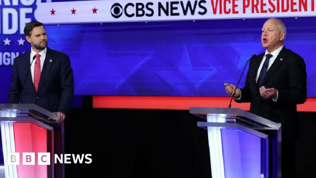 Who won the Vance-Walz vice-presidential debate?