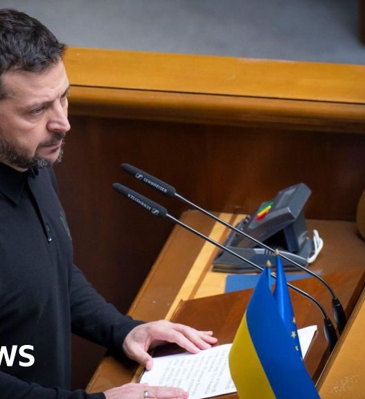 Zelensky presents 'victory plan' to Ukrainian parliament