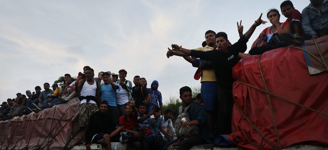 ‘This Is What Makes Us Fearful’: Migrant Caravan Hoofs It Toward Southern Border As Election Day Nears