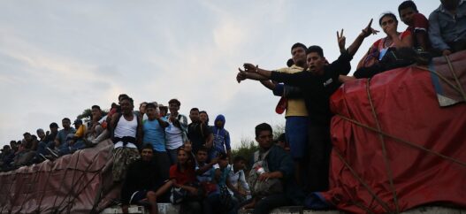 ‘This Is What Makes Us Fearful’: Migrant Caravan Hoofs It Toward Southern Border As Election Day Nears