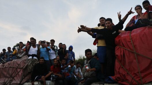 ‘This Is What Makes Us Fearful’: Migrant Caravan Hoofs It Toward Southern Border As Election Day Nears